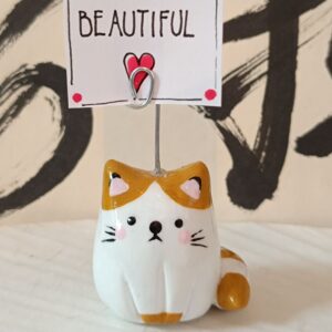 Kitten photo/note holder - Cica fényképtartó