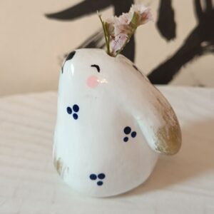 Bunny incense holder/flower vase - Nyuszi füstölőtartó/virágtartó